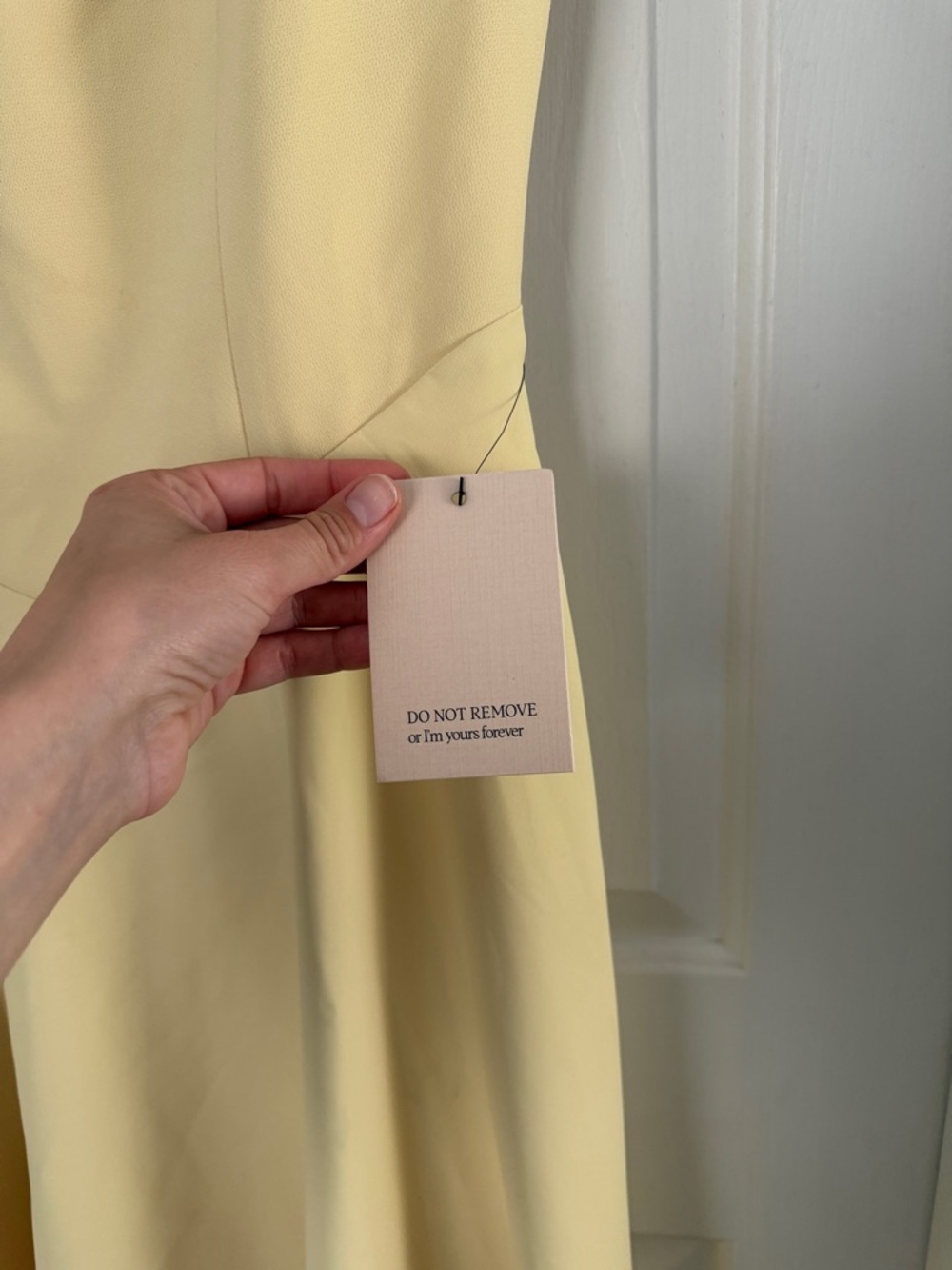 NWT ODD MUSE THE ULTIMATE MUSE SLEEVELESS HIGH WAIST MIDI DRESS yellow sz medium - Picture 7 of 8